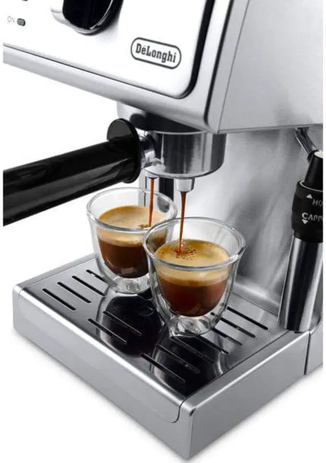 Alt view image 2 of 2 - De'Longhi Ecp3630 15 Bar Espresso and Cappuccino Machine with Adjustable Advanced Cappuccino System