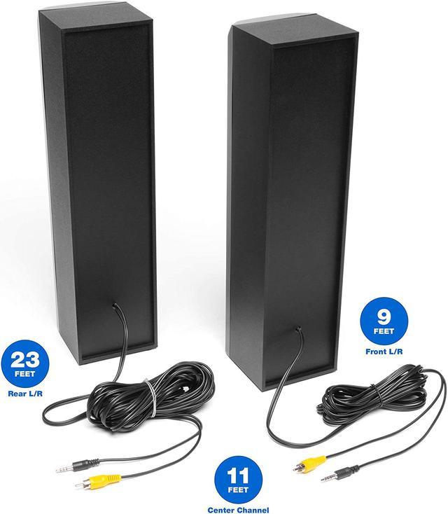 Nyne NHT5.1RGB 5.1 Channel Home Theatre System - Bluetooth， USB