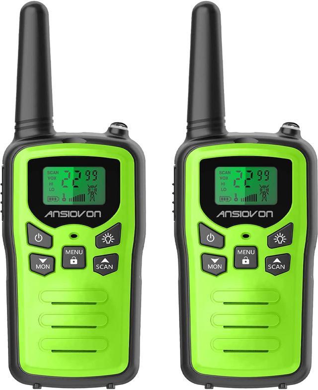 Walkie Talkies, Walkie Talkies for Adults Long Range 22 Channels Walky  Talky VOX Scan LCD Display Flashlight Two Way Radio for Family Biking  Hiking
