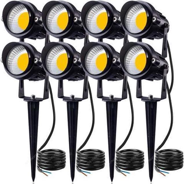 12W LED Landscape Lights Low Voltage AC DC 12V Waterproof Garden