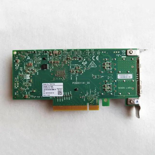 Alt view image 3 of 7 - New NIC CX4121A MCX4121A-XCAT ConnectX-4 Lx EN 10GbE 10Gb/s Dual Port Network Card Works Perfectly Fast Ship High Quality