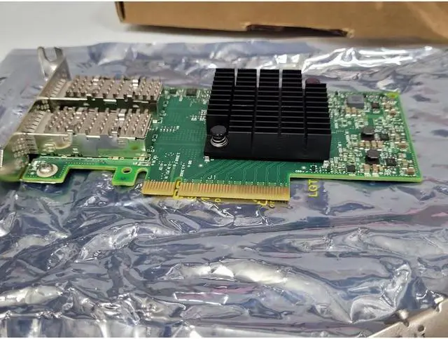 Alt view image 5 of 7 - New NIC CX4121A MCX4121A-XCAT ConnectX-4 Lx EN 10GbE 10Gb/s Dual Port Network Card Works Perfectly Fast Ship High Quality
