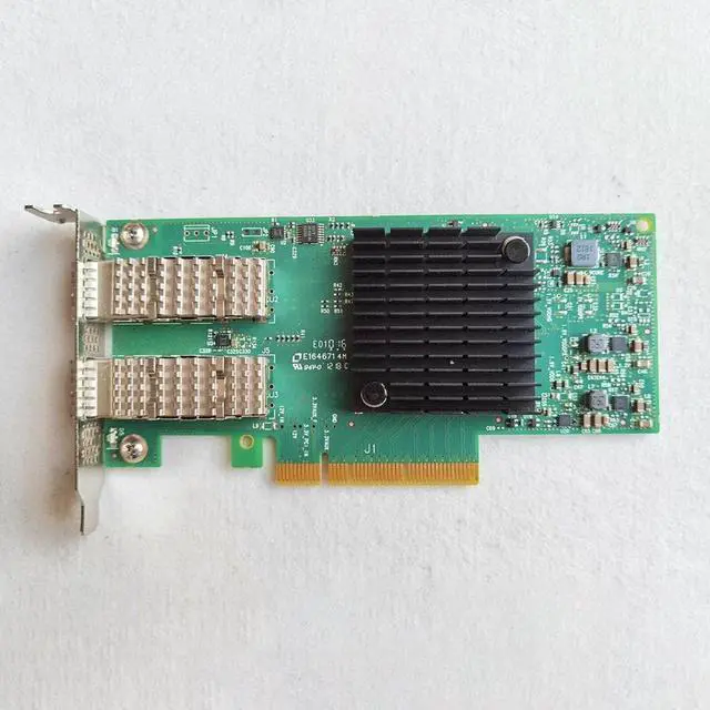 Alt view image 4 of 7 - New NIC CX4121A MCX4121A-XCAT ConnectX-4 Lx EN 10GbE 10Gb/s Dual Port Network Card Works Perfectly Fast Ship High Quality