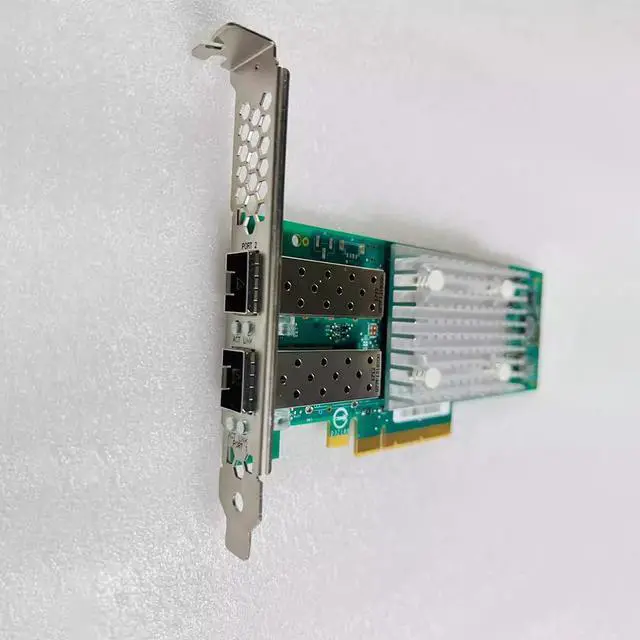 Alt view image 4 of 5 - For QLGC Pcie X8 10 Gigabit Network Card With Dual Electrical Ports QL41132HLCU