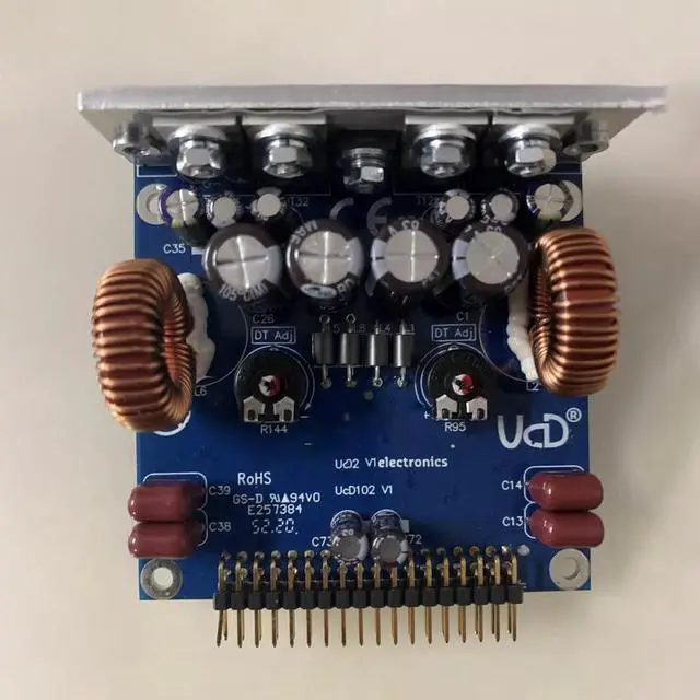 Alt view image 2 of 3 - D-Class Amplifier Power Board Module Electronic UCD102