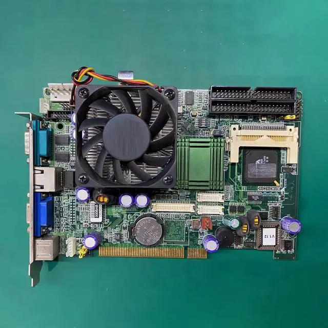 Alt view image 2 of 5 - PCI-6872F half-length industrial motherboard 190K687215 with network port PCI-6872 REV.A1