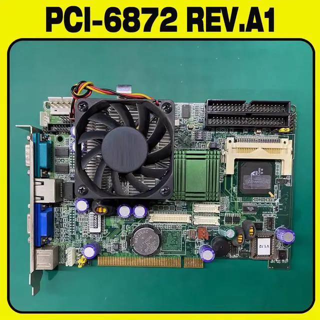 Main image of PCI-6872F half-length industrial motherboard 190K687215 with network port PCI-6872 REV.A1