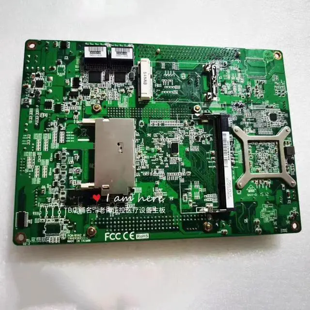 Alt view image 2 of 3 - PCM-9562 A1 Embedded industrial equipment motherboard PCM-9562N
