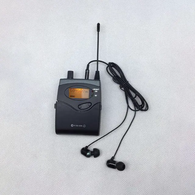 Alt view image 3 of 3 - Wireless stage monitoring headphones - a wireless headphone for live stage performance monitoring W300 IEM G3