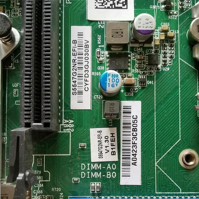 Alt view image 5 of 5 - For TYAN S5547 Industrial Motherboard S5547G2NR-EFI-B