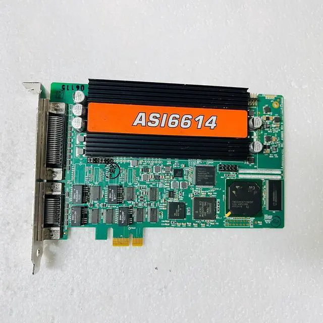 Alt view image 4 of 5 - ASI6614 ASI6600 REV G Professional audio sound card ASI6614-G3