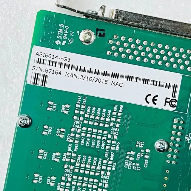 Alt view image 3 of 5 - ASI6614 ASI6600 REV G Professional audio sound card ASI6614-G3