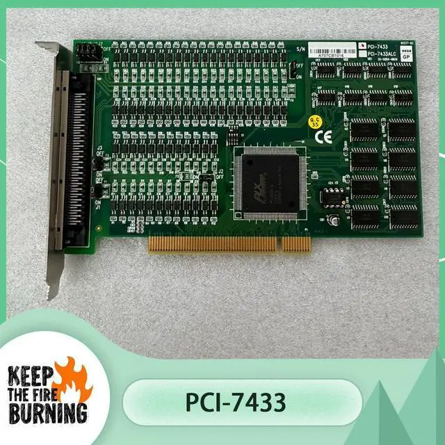 Main image of Input card switch quantity acquisition card PCI-7433 51-12014-0B20