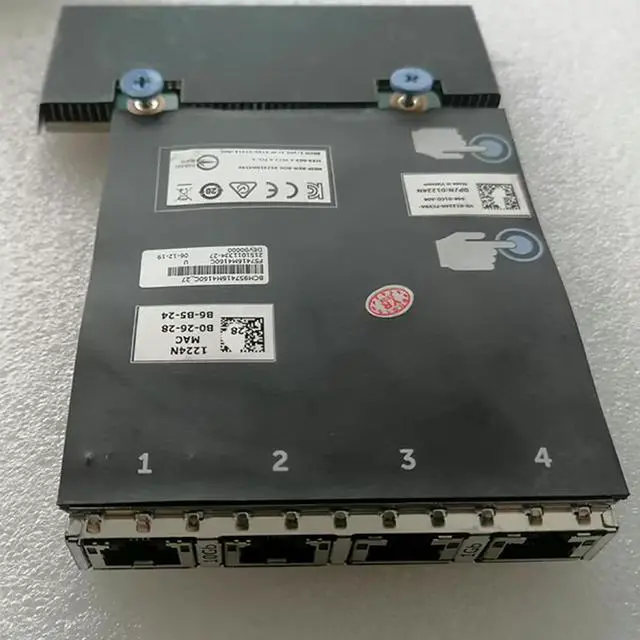 Alt view image 2 of 5 - For four-port electrical net-work card 57416 + 5720 01224N 1224N R740