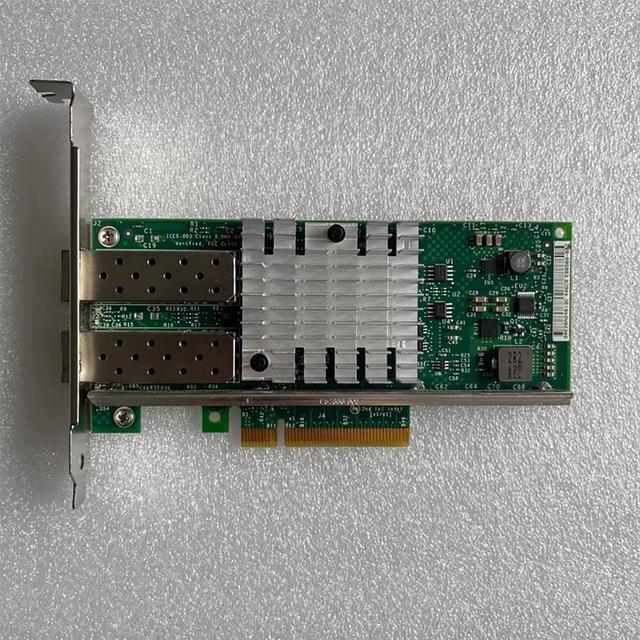 Alt view image 5 of 5 - For 10 Gbit/s optical port Ten Gigabit network adapter x520-DA2