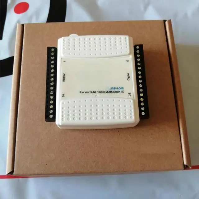 Alt view image 3 of 5 - Original For USB-6008 multifunctional I/O device high-speed data acquisition card terminal data cable USB6008