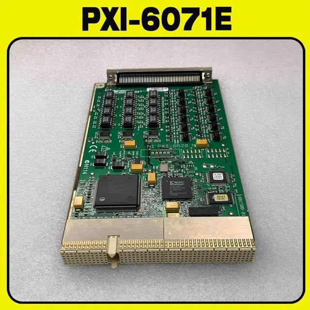 Main image of PXI-6071E For 12-bit 64 analog input multi-function acquisition card