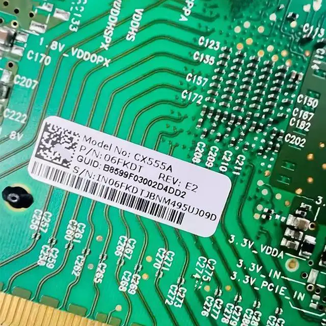 Alt view image 2 of 3 - NIC connectX-5 EDR 100G single-port Network Card Ethernet CX555A