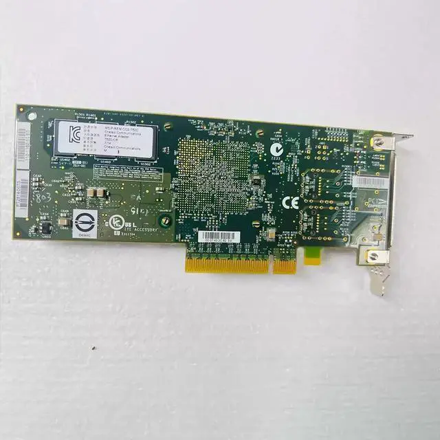 Alt view image 3 of 3 - NIC 10 Gigabit Network Card With Dual Electrical Ports T520-CR SFP+ MSIPREM-REM-CC2-T520