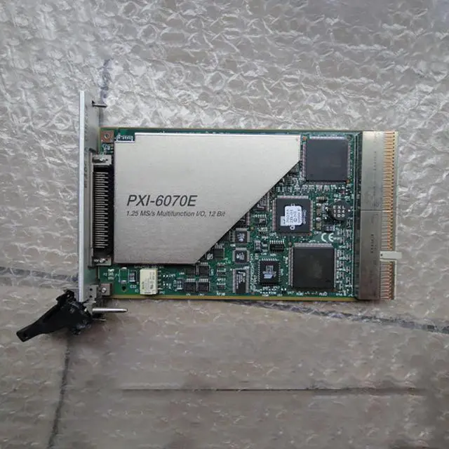 Alt view image 3 of 4 - PXI-6070E For 12-bit 16-channel analog input multi-function data acquisition card