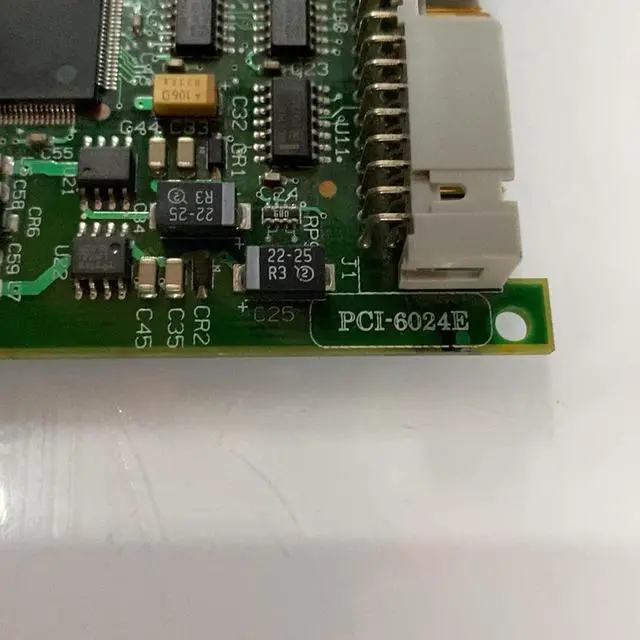 Alt view image 3 of 6 - For  187570C-02 2004 version 200kS/s 12-bit 16-channel analog input multi-function data acquisition card PCI-6024E