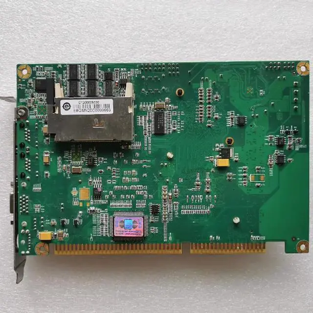 Alt view image 2 of 4 - For EVOC ISA Half length Card Industrial Control Motherboard HSC-1812CA384B VER:C00