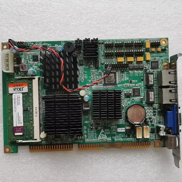 Alt view image 3 of 4 - For EVOC ISA Half length Card Industrial Control Motherboard HSC-1812CA384B VER:C00