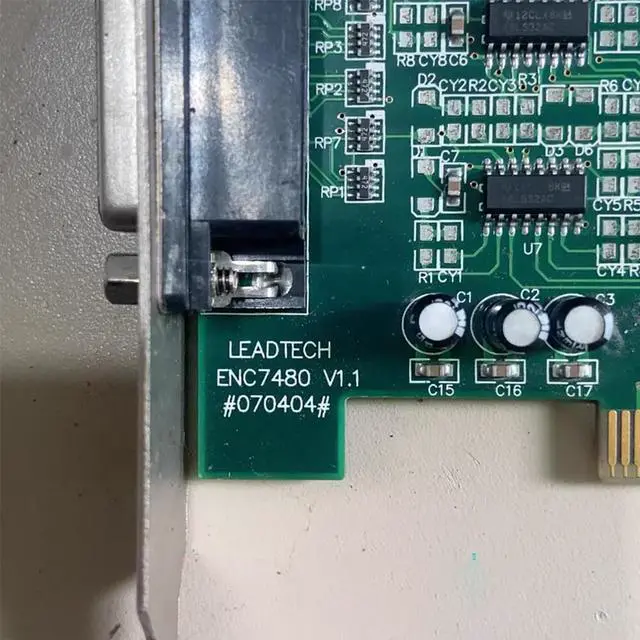 Alt view image 3 of 3 - ENC7480 V1.1 Four Encoder Counting Card Motion Picture Instrument Card