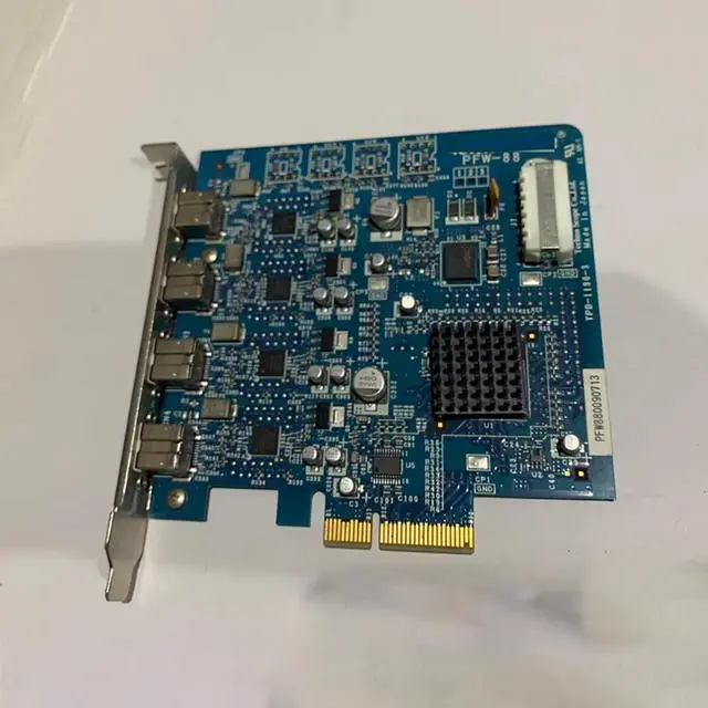 Alt view image 3 of 3 - For imaging card PFW-88 four port IEER1394b card