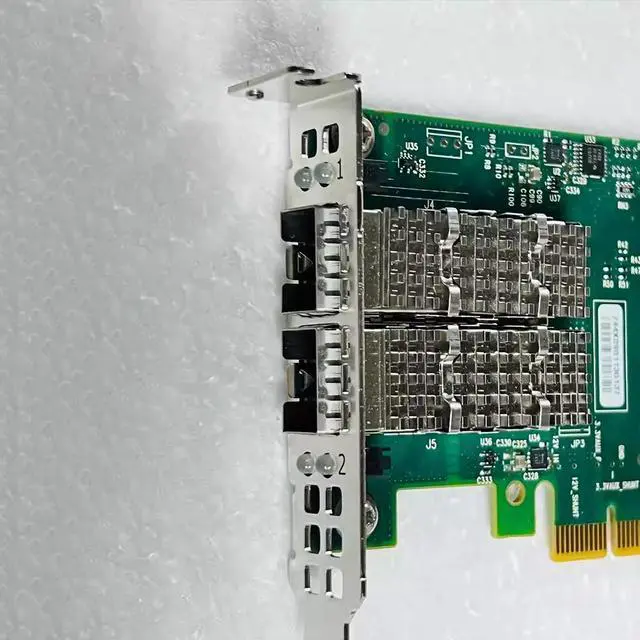 Alt view image 2 of 5 - NIC Ethernet OMRT0D 020NJD 25G Network Card CX4121C ConnectX-4LX