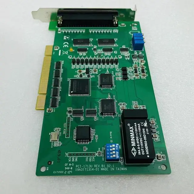 Alt view image 5 of 5 - For PCI-1713U 32 channel isolated analog input card data acquisition card PCI-1713U-BE