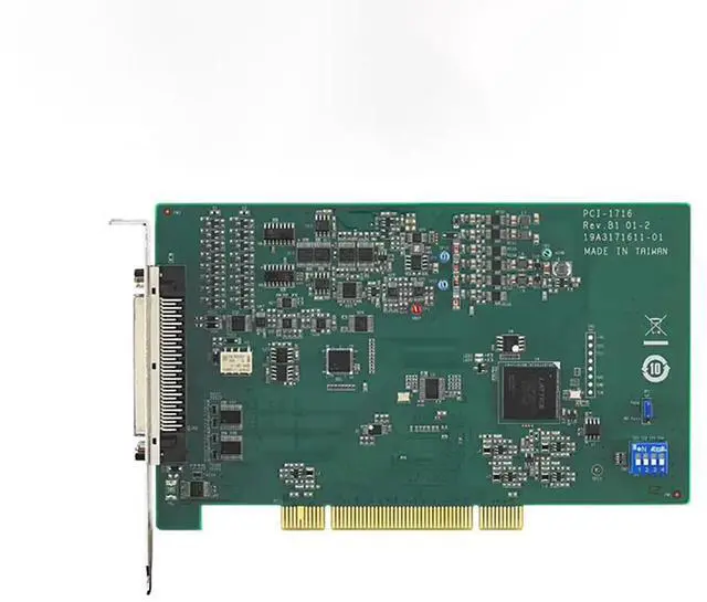 Alt view image 3 of 4 - For Multi functional Card PCI-1716L-BE 16 bit 500kS/s High Resolution Multi functional Card