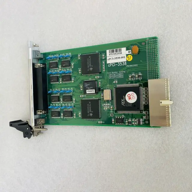 Alt view image 5 of 6 - CPCI-3538 For 3U 8-Channel RS232 CPCI Serial Port Card