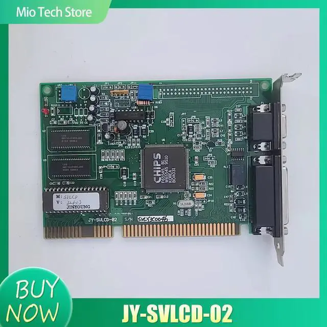 Main image of Original For  JY-SVLCD-02 Dual Output ISA Port Computer Graphics Card