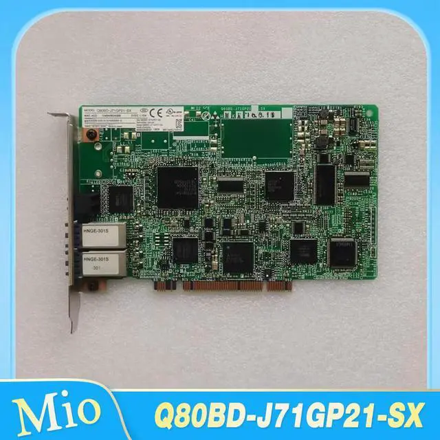 Main image of For PLC fiber optic communication card Q80BD-J71GP21-SX
