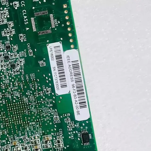 Alt view image 2 of 3 - NIC C8R39A 719212-001 C8R39-60002 Network Card 16GHBA LPE16002