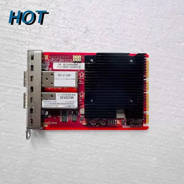 Main image of NIC 10 Gigabit network card with double electrical Ports SFP28 QL41232 QL41232HQCU