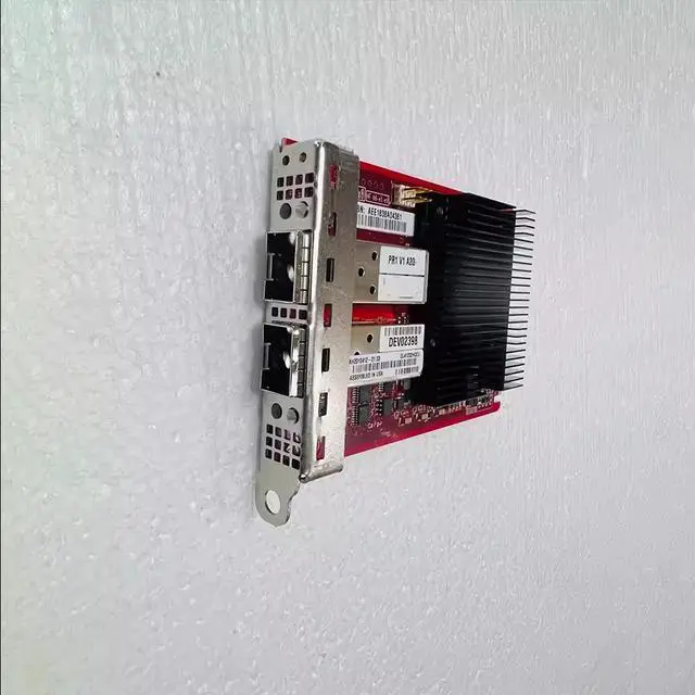 Alt view image 3 of 4 - NIC 10 Gigabit network card with double electrical Ports SFP28 QL41232 QL41232HQCU