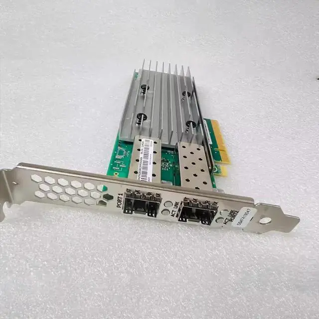 Alt view image 3 of 4 - NIC 25Gb 10 Gigabit network card With Double Electrical Ports 01KR589 SFP28 QL41232HLCU-LN