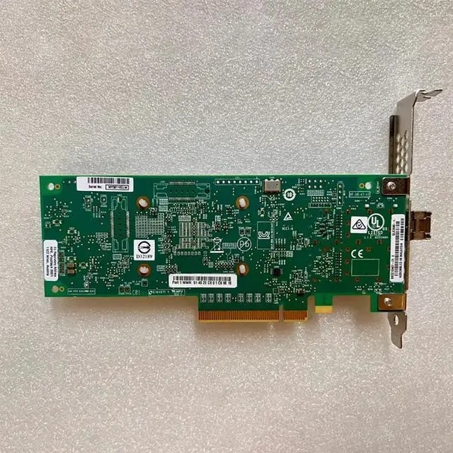 Alt view image 3 of 5 - For 16GB single electrical ports HBA fibre channel card P9D93A 853010-001 SN1100Q QLE2690