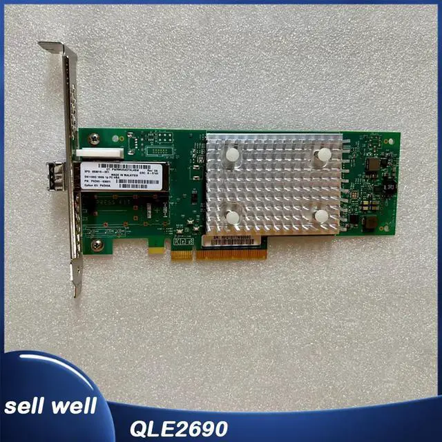 Main image of For 16GB single electrical ports HBA fibre channel card P9D93A 853010-001 SN1100Q QLE2690