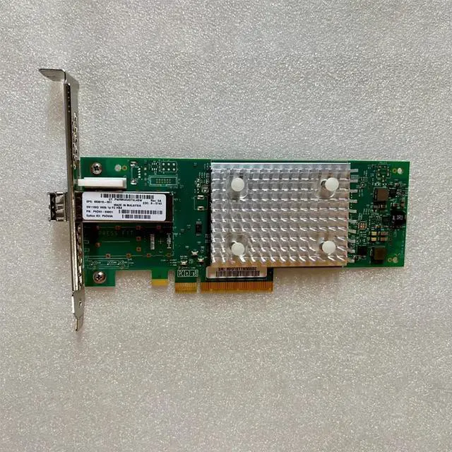 Alt view image 5 of 5 - For 16GB single electrical ports HBA fibre channel card P9D93A 853010-001 SN1100Q QLE2690