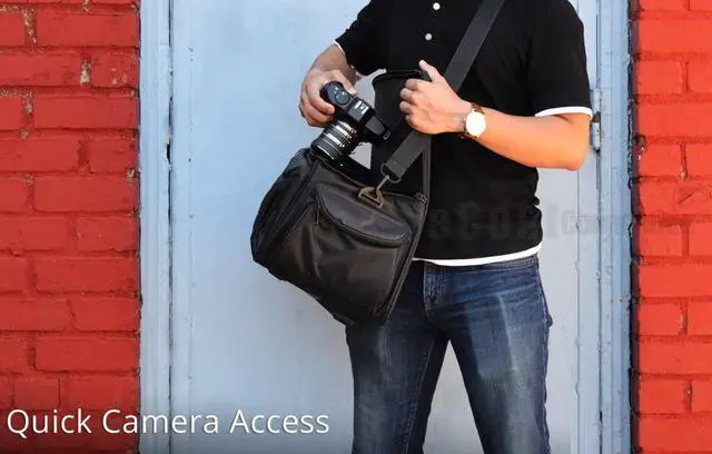 Alt view image 5 of 6 - Extra Large Soft Padded Camcorder Equipment Bag/Case for Canon XA10, XA20, XA25, XH-G1s, XL2 and More Cameras and DSLR