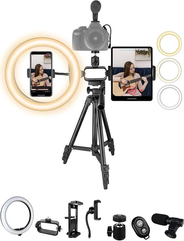Selfie LED Ring Flash Lumiere Telephone Portable LED Mobile Phone Light  Clip Lamp For iPhone xr telefoon lens lampka do telefonu