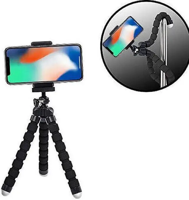 Main image of Acuvar 6.5 inch Flexible Tripod with Universal Mount for All Smartphones