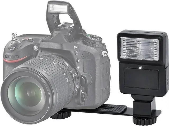 Alt view image 2 of 2 - Acuvar Digital Camera Flash and Bracket For Fuji, Samsung, Leica, Panasonic, Kodak & More Cameras & Camcorders