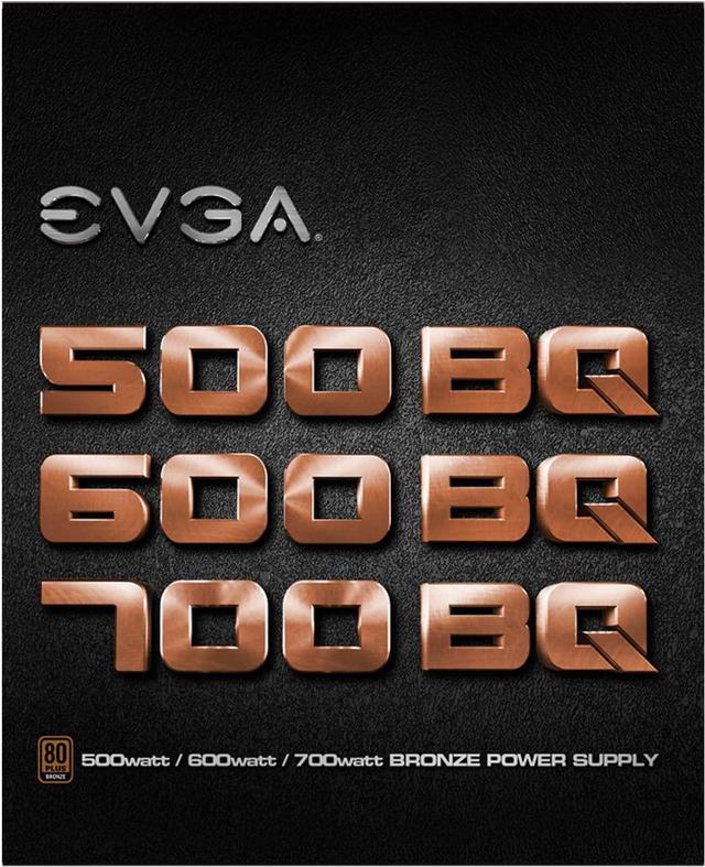 Evga 700 bq, 80- bronze 700w, semi modulare, fdb fan, alimentatore  110-bq-0700