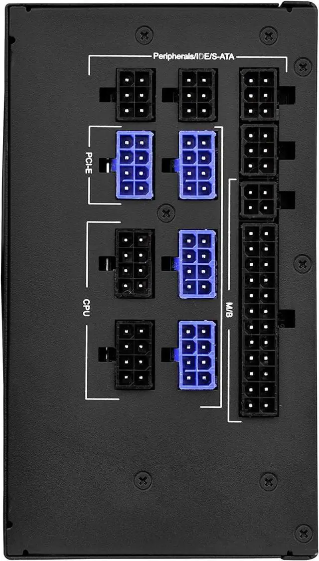 Alt view image 2 of 7 - SilverStone Technology Strider 850 Watt 80 Plus Platinum Modular PSU 850 Power Supply PS-ST85F-PT