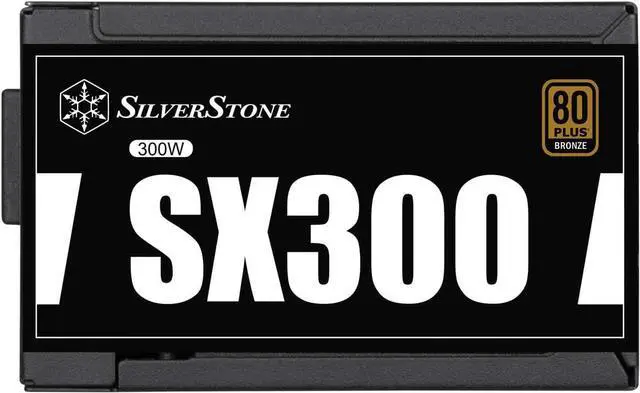 Alt view image 3 of 7 - Silverstone SX300-B 80 Plus Bronze 300W SFX Power Supply, SST-SX300-B