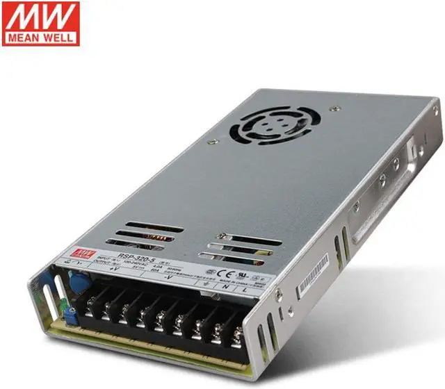 Alt view image 2 of 3 - Mean Well RSP-320-5 300W 5 Volt Power Supply with PFC for LED Signs